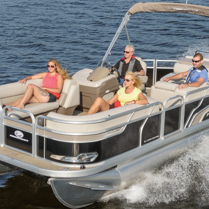 2017 Pontoon Boat at North Texas Marine, Gainesville, Texas